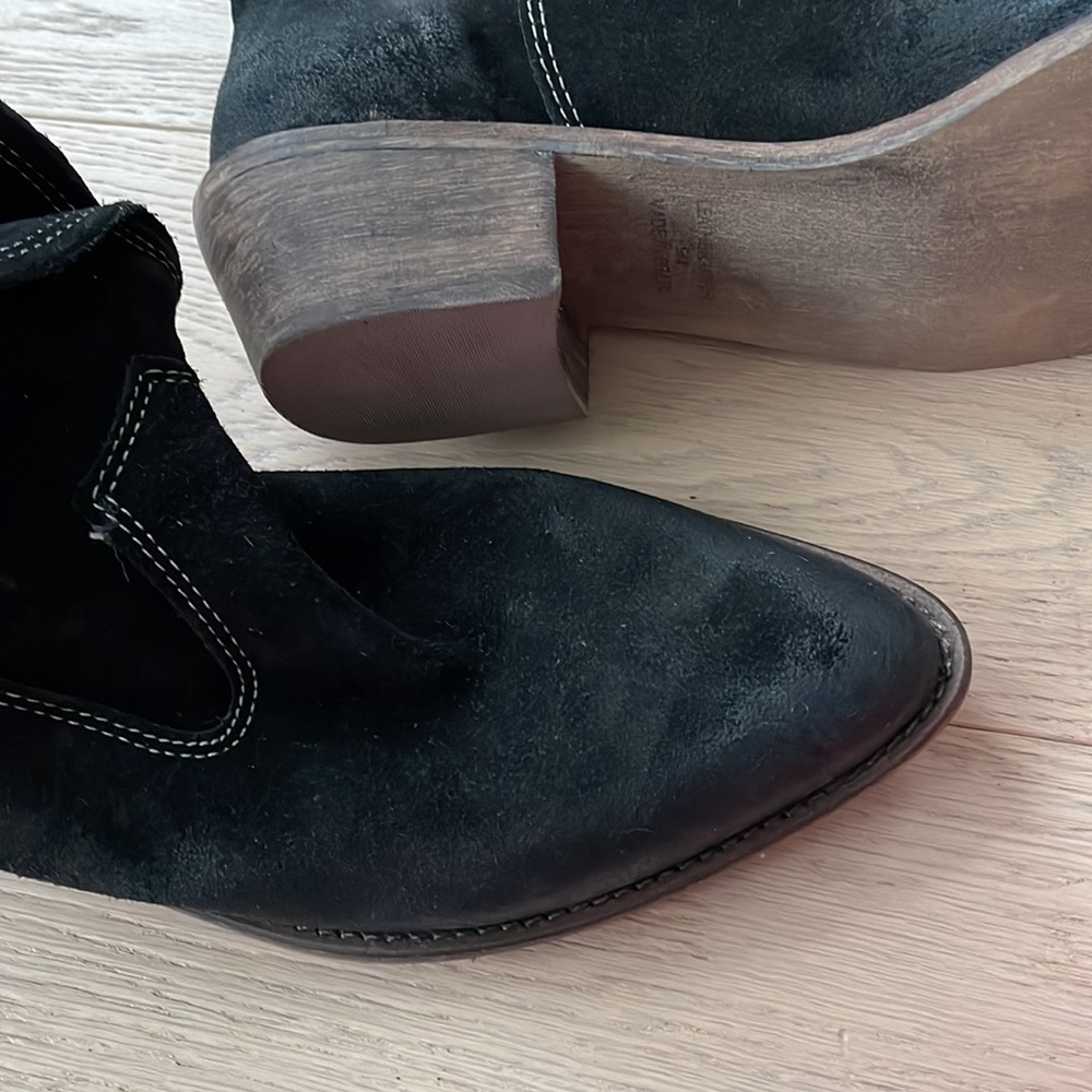 Leather Upper Booties - image 5